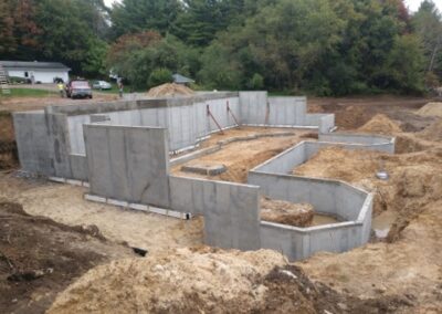 Plummer Concrete Poured Foundations